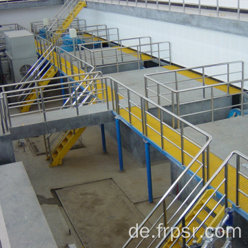 Fiberglas GRP FRP geformtes Gitterbodenplattendecking